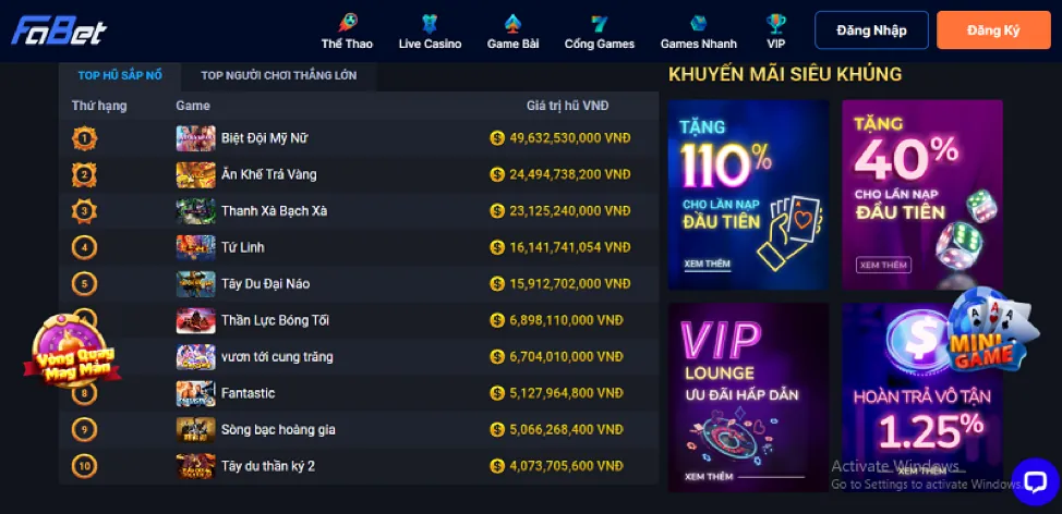 Các cấp bậc VIP của kim88 casino